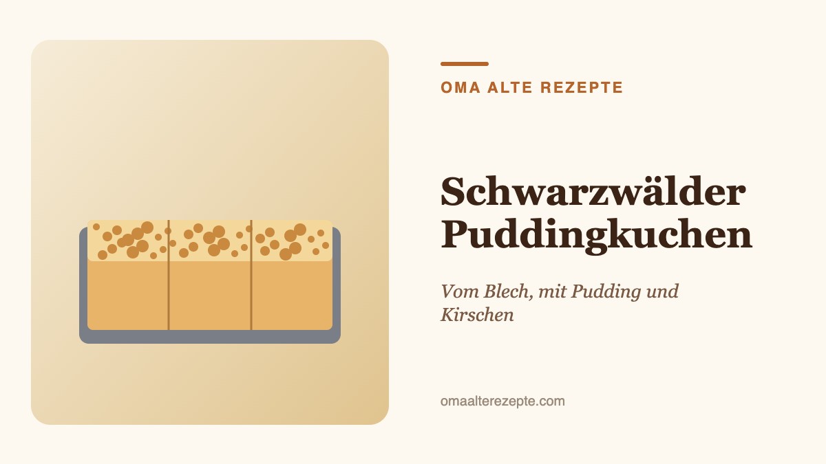Illustration: Blechkuchen in Stücken