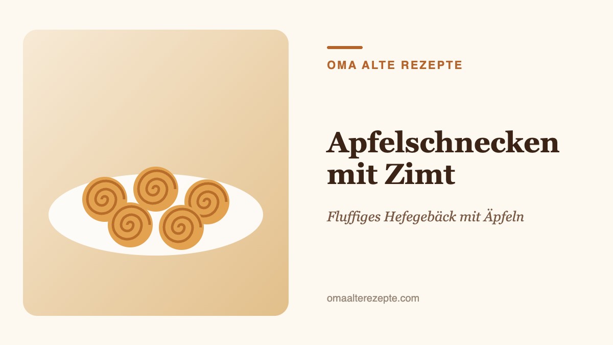 Illustration: Hefeschnecken mit Spiralmuster auf einem Teller