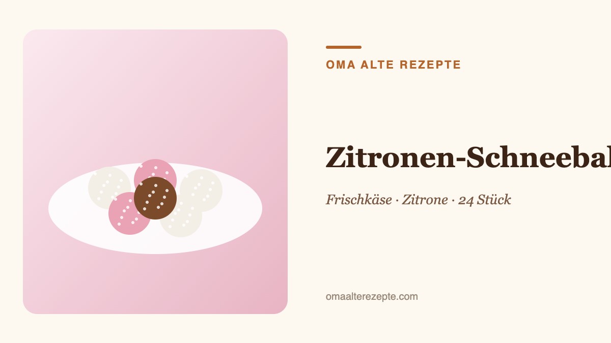 Illustration runder, mit Puderzucker bestäubter Plätzchen mit Zitronenscheibe