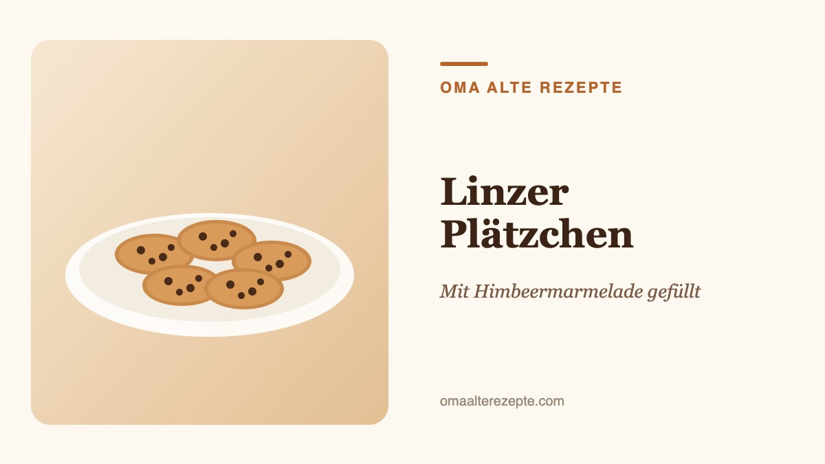 Illustration: Teller mit gefüllten Plätzchen